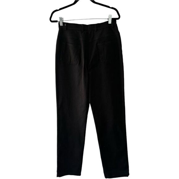 St. John Sport Black Straight Leg Jeans Size 10 Mature Quiet Luxury Capsule - Picture 8 of 16